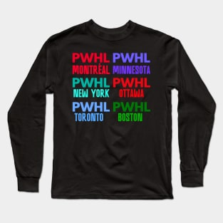 All Members of PWHL Long Sleeve T-Shirt